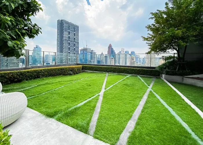 Contemporary High-rise 2br - Ultra Fast Wifi - Sathorn Apartment *