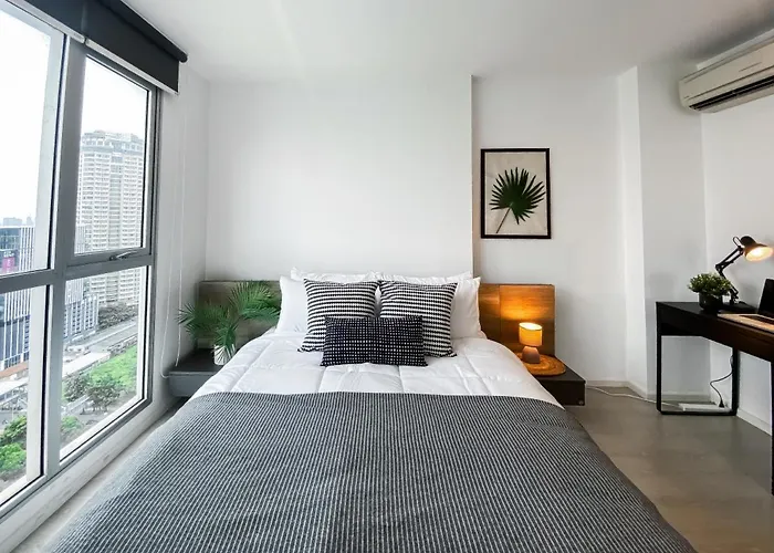 Apartment Contemporary High-rise 2br - Ultra Fast Wifi - Sathorn Bangkok