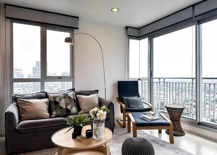 Contemporary High-rise 2br - Ultra Fast Wifi - Sathorn * Bangkok